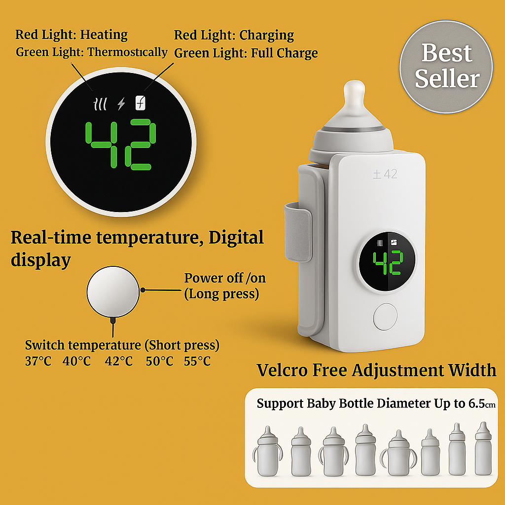 FlexiWarm™ Portable Bottle Warmer