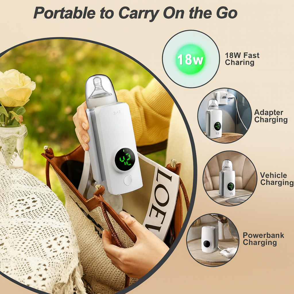 FlexiWarm™ Portable Bottle Warmer